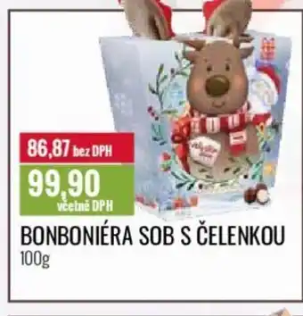 Ratio BONBONIÉRA SOB S ČELENKOU 100 g nabídka