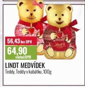 Ratio LINDT MEDVÍDEK nabídka