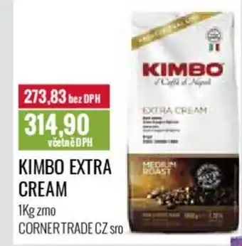 Ratio KIMBO EXTRA CREAM nabídka