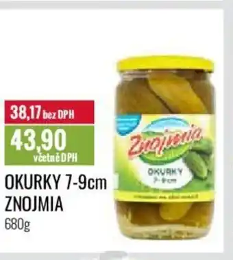 Ratio OKURKY 7-9cm ZNOJMIA 680g nabídka