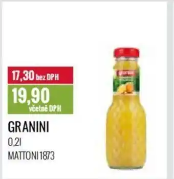 Ratio GRANINI 0.2 l. nabídka