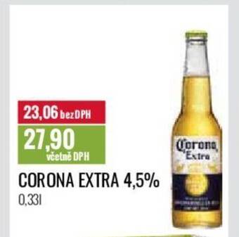 Ratio CORONA EXTRA 4,5% 0,33 l. nabídka
