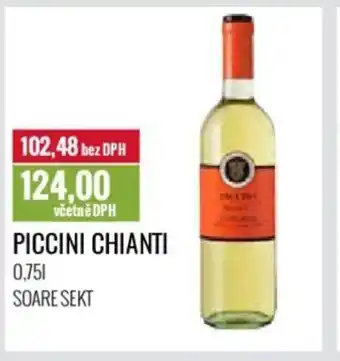 Ratio PICCINI CHIANTI 0.75 l. nabídka