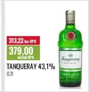 Ratio TANQUERAY 43,1% 0,7 l. nabídka