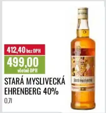 Ratio STARÁ MYSLIVECKÁ EHRENBERG 40% nabídka
