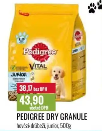 Ratio PEDIGREE DRY GRANULE nabídka