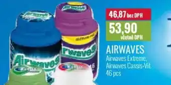 Ratio AIRWAVES Airwaves Extreme, Airwaves Cassis-Vit. 46 pcs nabídka
