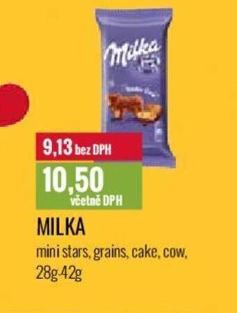Ratio MILKA nabídka