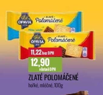 Ratio ZLATÉ POLOMÁČENÉ hořké, mléčné, 100g nabídka