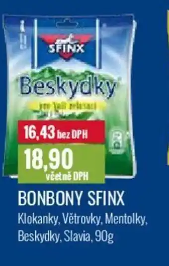 Ratio BONBONY SFINX nabídka