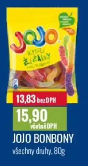 Ratio JOJO BONBONY všechny druhy, 80g nabídka