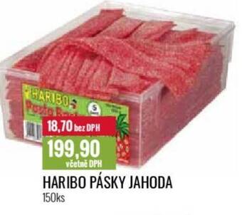 Ratio HARIBO PÁSKY JAHODA 150ks nabídka