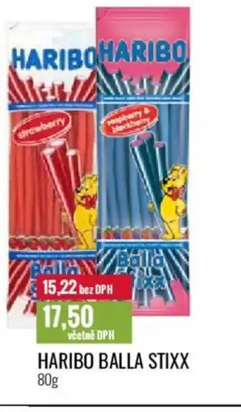 Ratio HARIBO BALLA STIXX 80g nabídka