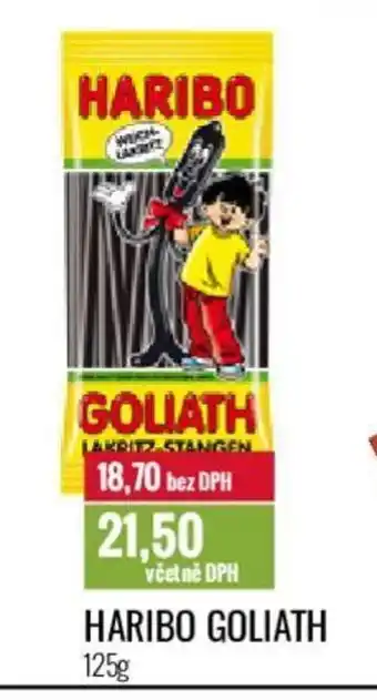 Ratio HARIBO GOLIATH 125g nabídka