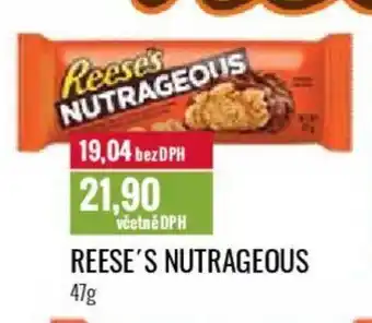 Ratio REESE'S NUTRAGEOUS 47g nabídka