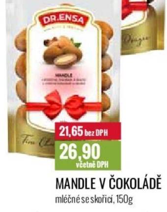 Ratio MANDLE V ČOKOLÁDĚ nabídka