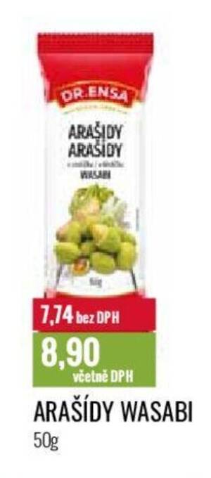 Ratio ARAŠÍDY WASABI nabídka