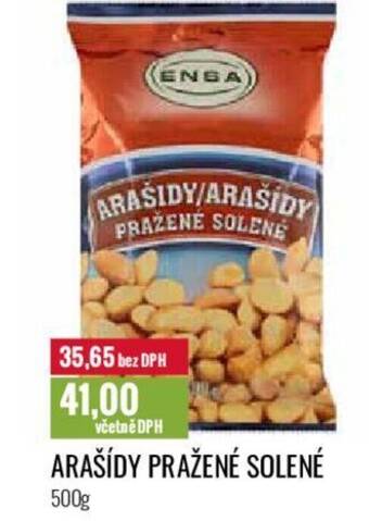 Ratio ARAŠÍDY PRAŽENÉ SOLENÉ nabídka