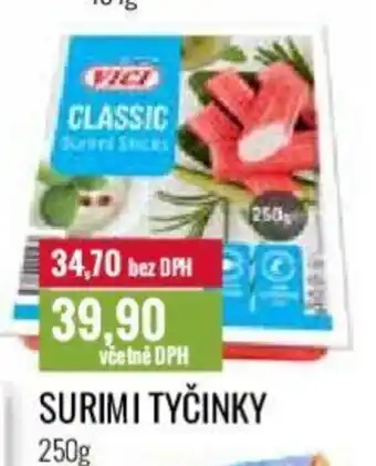 Ratio SURIMI TYČINKY nabídka