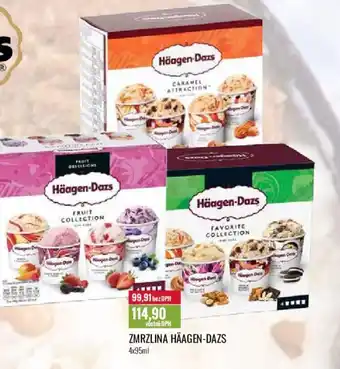 Ratio ZMRZLINA HÄAGEN-DAZS 4x95ml nabídka