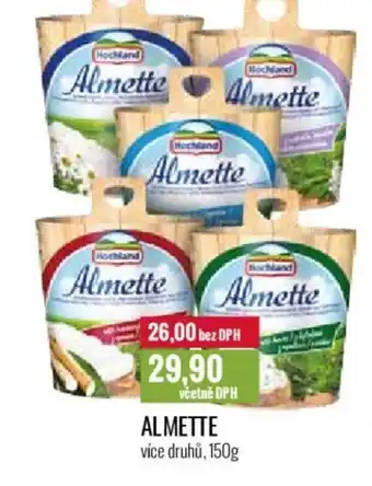 Ratio ALMETTE nabídka