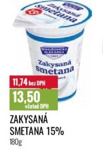 Ratio ZAKYSANÁ SMETANA 15% nabídka