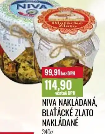 Ratio NIVA NAKLÁDANÁ, BLAŤÁCKÉ ZLATO NAKLÁDANÉ 340g nabídka