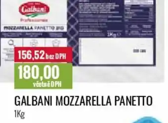 Ratio GALBANI MOZZARELLA PANETTO nabídka