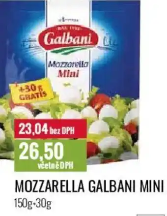Ratio MOZZARELLA GALBANI MINI nabídka