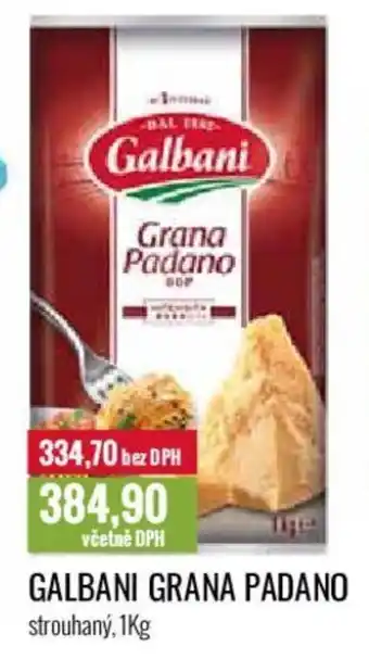 Ratio GALBANI GRANA PADANO strouhaný, 1Kg nabídka
