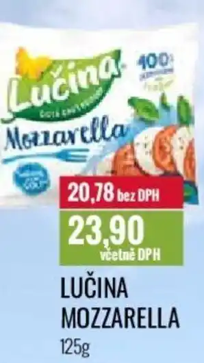 Ratio LUČINA MOZZARELLA 125g nabídka