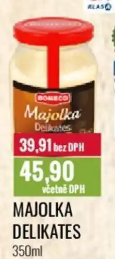 Ratio MAJOLKA DELIKATES nabídka