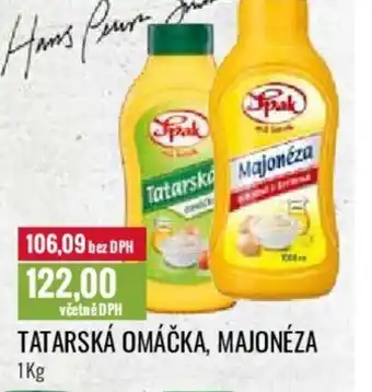 Ratio TATARSKÁ OMÁČKA, MAJONÉZA nabídka