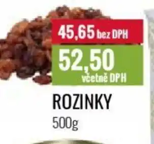 Ratio ROZINKY nabídka