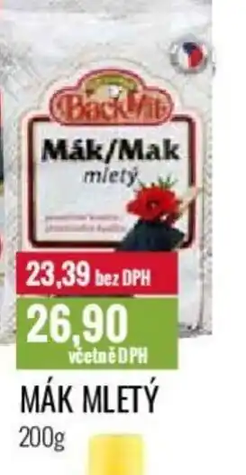 Ratio MÁK MLETÝ 200g nabídka