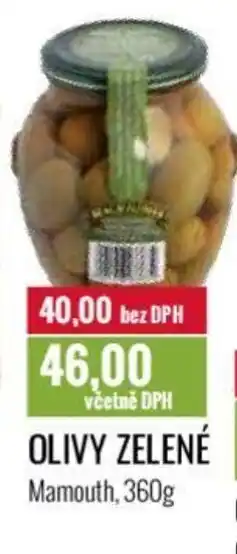 Ratio OLIVY ZELENÉ nabídka