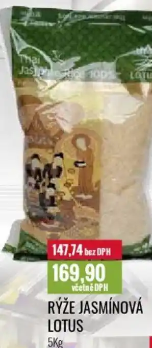 Ratio RÝŽE JASMÍNOVÁ LOTUS 5Kg nabídka