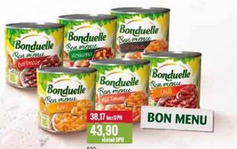 Ratio Bonduelle BON MENU nabídka