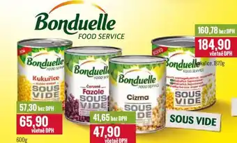 Ratio Bonduelle SOUS VIDE nabídka