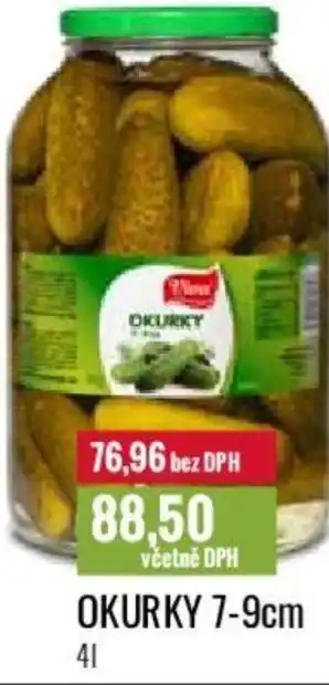 Ratio OKURKY 7-9cm nabídka