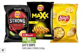 Ratio LAY'S CHIPS nabídka