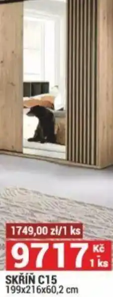Merkury Market SKŘÍŇ C15 199x216x60,2 cm nabídka