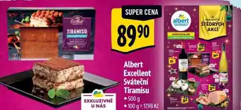 Albert Albert excellent sváteční tiramisu • 500 g nabídka
