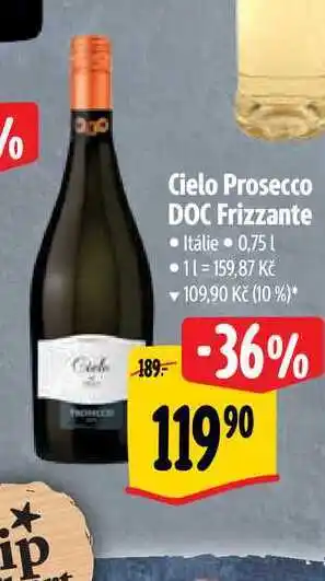 Albert Cielo prosecco doc frizzante 0,75 l nabídka