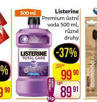 Teta Listerine ústní voda nabídka