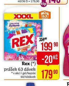Teta Rex prací prášek nabídka