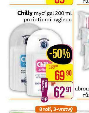 Teta Chilly mycí gel pro intimní hygienu nabídka