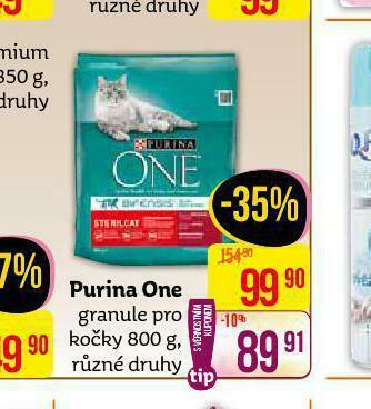 Teta Purina one granule pro kočky nabídka
