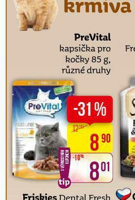 Teta Prevital kapsičky pro kočky nabídka
