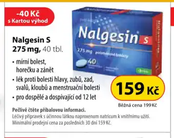 Dr. Max Nalgesin S 275 mg, 40 tbl. nabídka